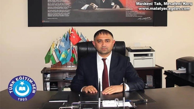 Fevzi Şahin Türk Eğitim Sen Malatya Şubesini yönetmeye talibiz