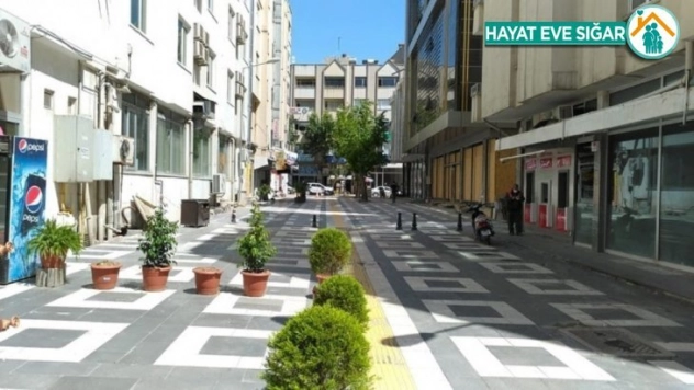 Filistin Caddesinde düzenlemeler yapılıyor