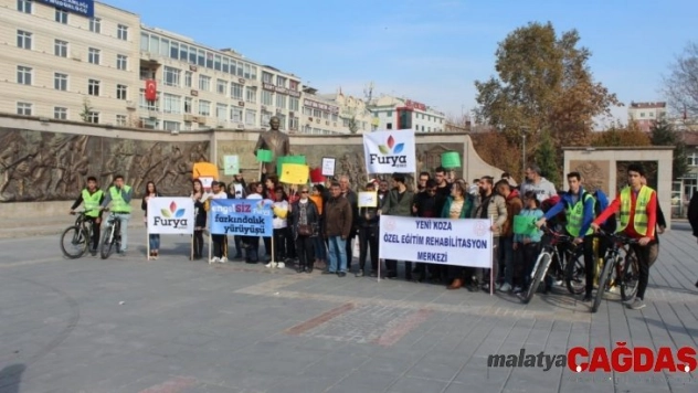 Furya Derneği, otizmli çocuklar için yürüdü