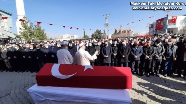 Gara şehidi Adıyaman'da defin ediliyor