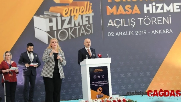 Garlarda engellilere yönelik Turuncu Masa Hizmet Noktası uygulaması başladı