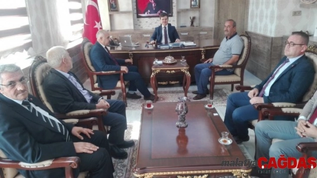 Gazi ve şehit ailelerinden Kaymakam Karaloğlu'na ziyaret