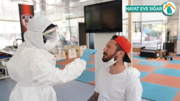 Gaziantep FK, korona virüs testinden geçti