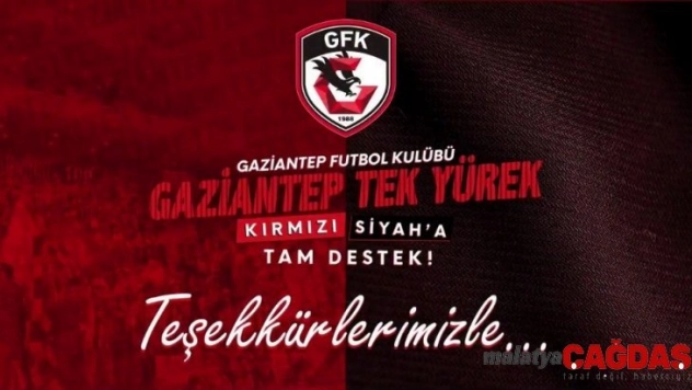 Gaziantep FK'ya destek gecesinde 240 bine yakın forma satıldı