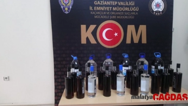 Gaziantep kaçak sigara ve sahte alkol ele geçirildi