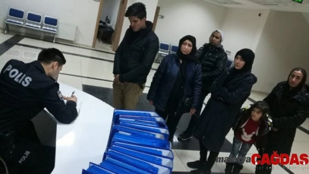 Gaziantep'te 6 yabancı uyruklu şahıs yakalandı