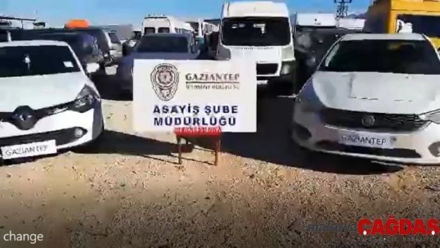 Gaziantep'te change oto operasyonu: 6 gözaltı