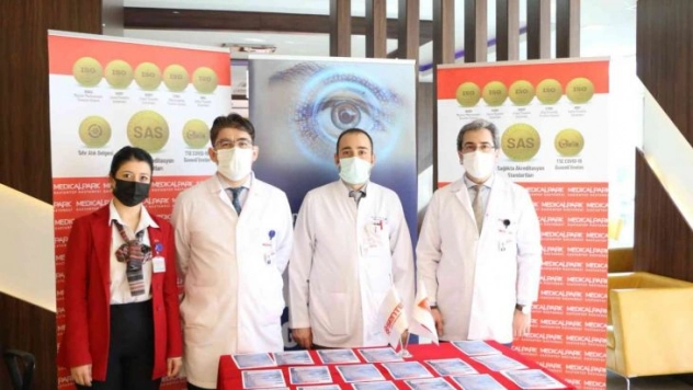 Gaziantep'te glokoma hastalığına dikkat çekildi