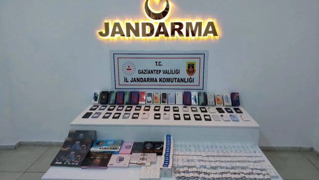 Gaziantep'te gümrük kaçağı ürünlere el konuldu