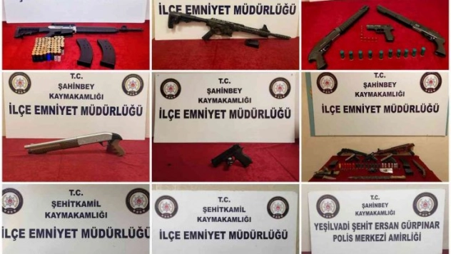 Gaziantep'te huzur operasyonunda 170 tutuklama