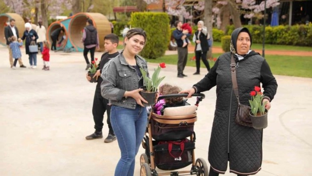Gaziantep'te lale devri