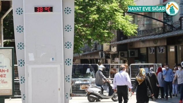 Gaziantep'te termometreler 38 dereceyi gösterdi