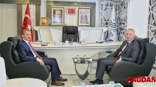Gaziantep Valisi Gül ve Başkan Şahin'den, Başkan Kılınç'a ziyaret