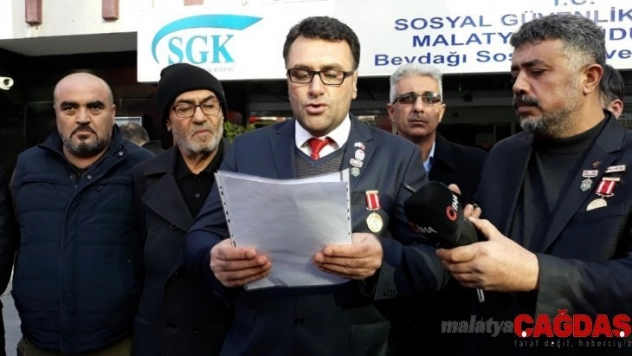 Gazilerin emekli maaşının kesilmesine tepki