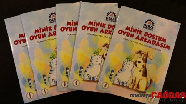 Gebzeli çocuklara hayvan sevgisi aşılayacak kitap