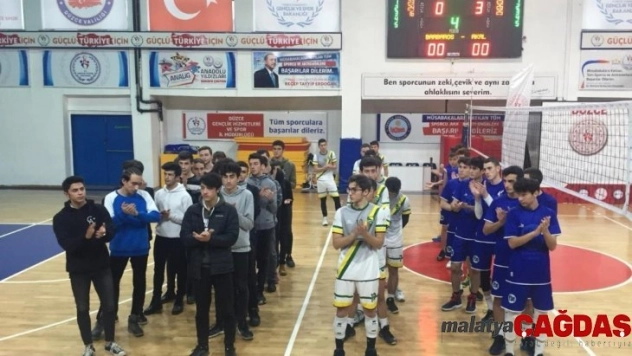 Genç erkekler voleybol sona erdi
