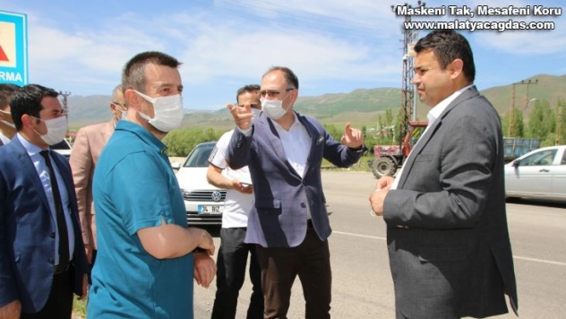 Gençlik ve Spor Bakanlığı heyeti yatırım için Varto'da