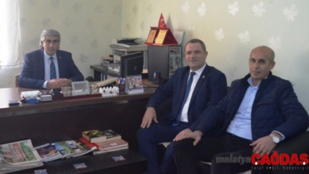 Genel Başkan Apohan'da 10 Ocak Çalışan Gazeteciler Günü Ziyareti