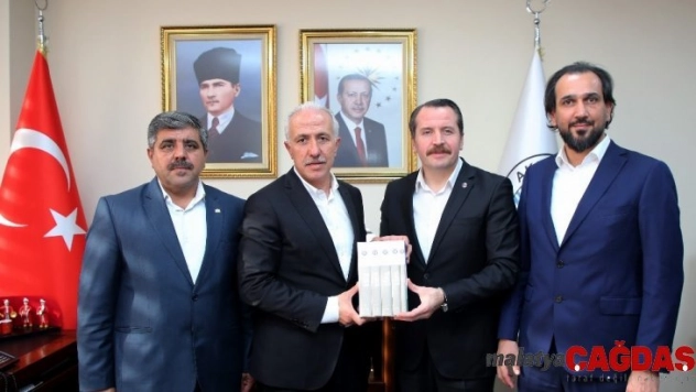 Genel Başkan Yalçın, Başkan Gültak'a projelerini anlattı