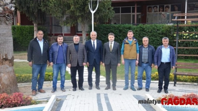 Genel Müdür Poyraz, Başkan Yaman ile bir araya geldi