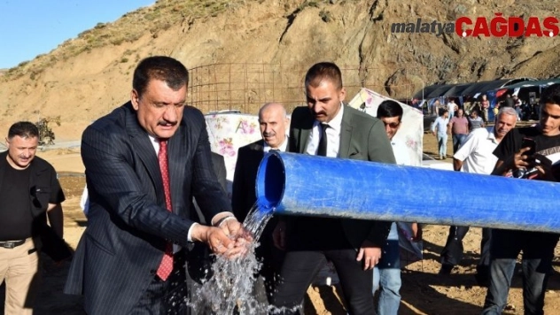 Gertan içme suyu projesi hizmete girdi