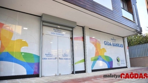 Gıda Bankası yeni yerinde hizmet vermeye başladı
