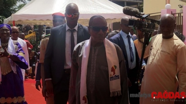 Gine Cumhurbaşkanı Conde, TİKA projesinin açılışını yaptı