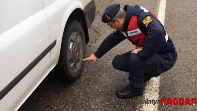 Giresun'da kış lastiği denetimi