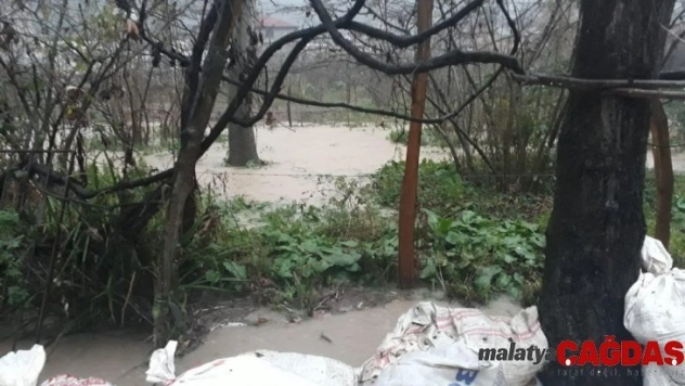 Giresun'da sağanak yağış su baskınlarına neden oldu