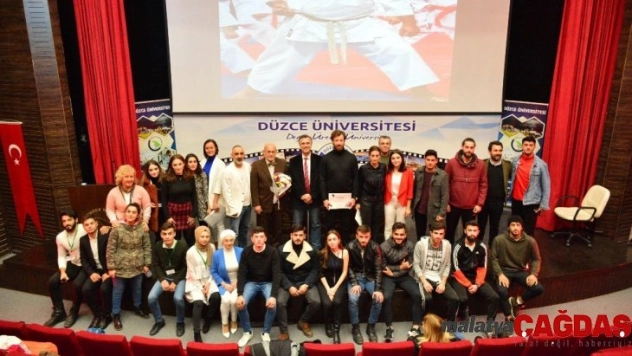 Girişimci sporcular öğrencilerle buluştu