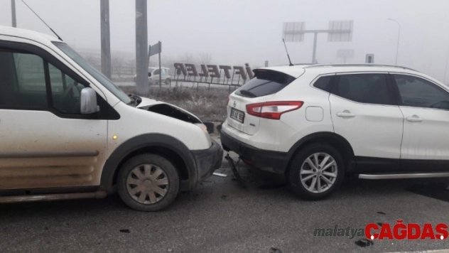 Gizli buzlanma kaza getirdi