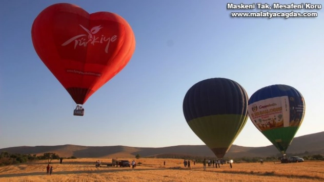 Göbeklitepe'de balon uçuşları başladı