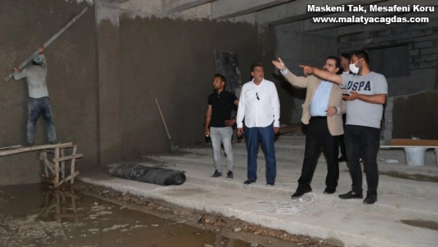 Göbeklitepe Kültür Evi'nin yapımı devam ediyor