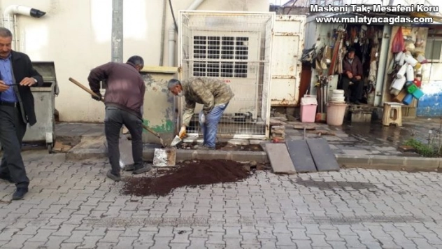 Gölbaşı'nda İstasyon Caddesi yenileniyor