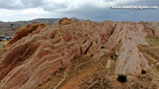 Görünümüyle marsı andırıyor
