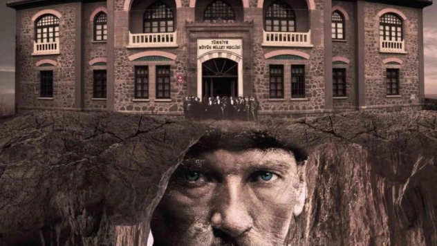 Grafik Sanatçısı Adem Karaaslan'ın 'Cumhuriyet' çalışması beğeni topladı