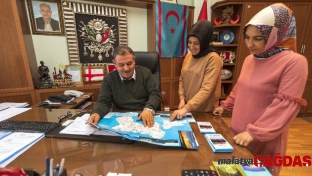 Gülnar'ın turizm haritası hazırlandı