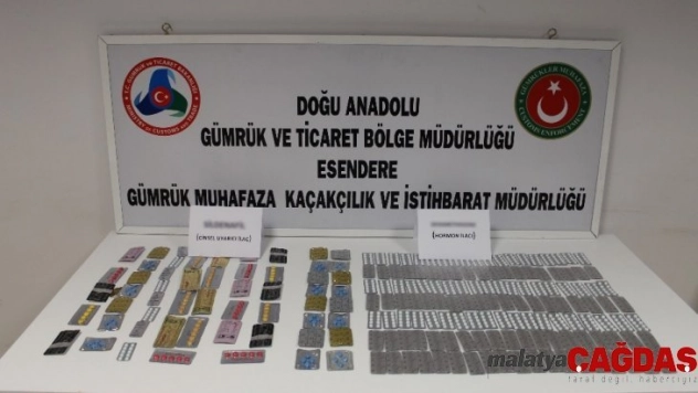 Gümrük Muhafaza 24 bin adet kaçak ilaç ele geçirdi