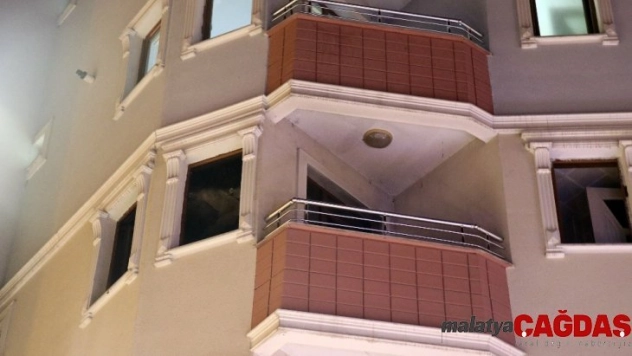 Gümüşhane'de apartta çıkan yangın korkuttu