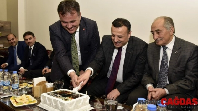 Gümüşhane'de mülki amirler ve gazeteciler buluştu