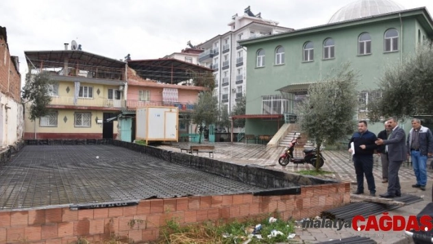 Güneş Camii Kur'an Kursu inşaatı başladı