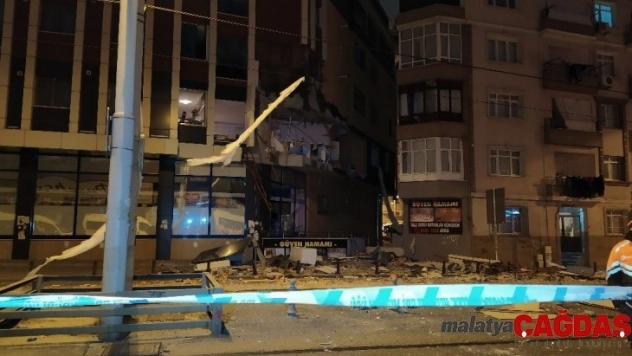 Güngören'deki doğalgaz patlamasında enkaz kaldırıldı