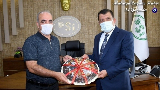 Gürkan, Bölge Müdürü Dündar'ı ziyaret etti