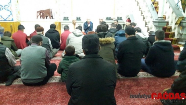 Gürün'de okul cami buluşması