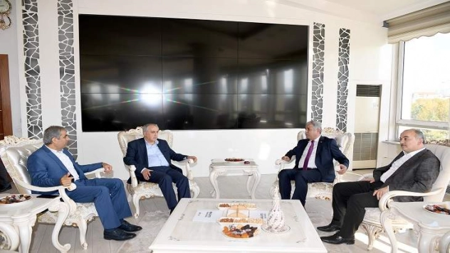 İlim Yayma Cemiyeti'nden Başkan Polat'a Ziyaret