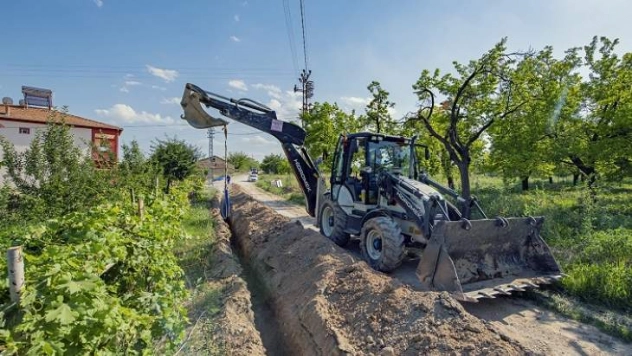 Hacıyusuflar'a 30 Tonluk Prefabrik Su Deposu