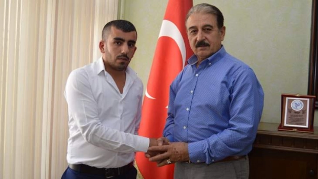 Keskin'den örnek taksiciye teşekkür