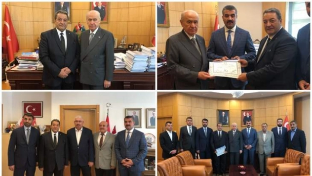 MHP Milletvekili Fendoğlu'ndan, MHP Genel Başkanı Bahçeli'ye ziyaret