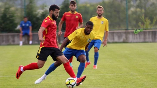 Dunarea Calaraşi ile yaptığı hazırlık maçını 1-0 kazandı.