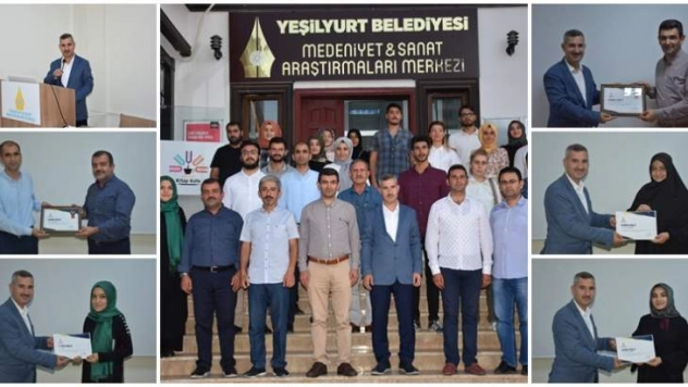 Medeniyet Ve Sanat Araştırmaları Merkezi'nde Sertifika Heyecanı